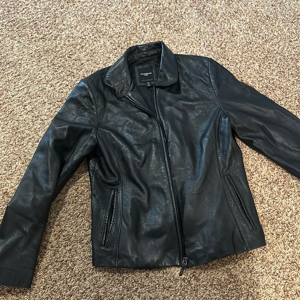Leather jacket